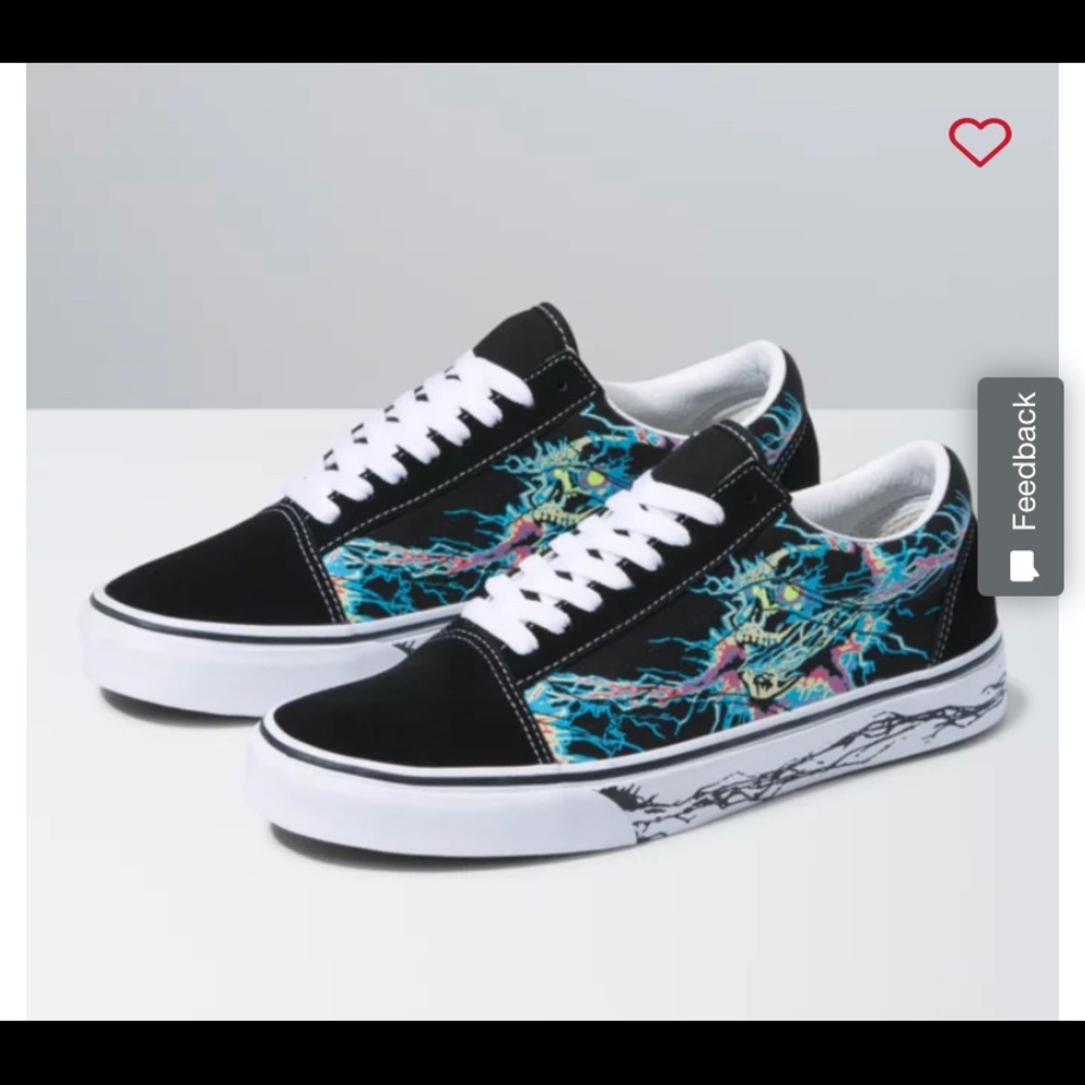 Skull Lightening Vans